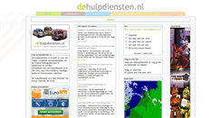 Desktop Screenshot of dehulpdiensten.nl